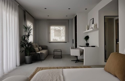 Khalandrion House | Alluring Athens Suite | Artemis Suite | 1 Bedroom | Private Furnished Balcony | Prime Location | Chalandri
