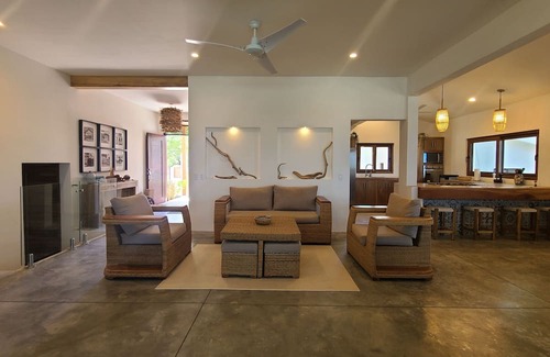 Jiquelite House | Casa Ohana: Beachfront Family Retreat w/Pool, Ocean Views & Steps to the Beach