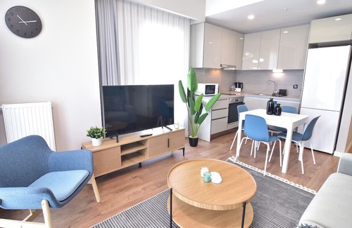 Bagcilar Apartment | 13th floor Brand new cozy 2BR Apt with Balcony