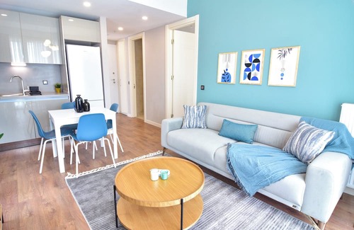 Bagcilar Apartment | 13th floor Brand new cozy 2BR Apt with Balcony