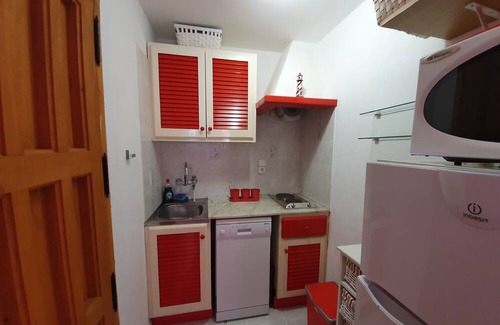 Son Xoriguer Apartment | Apartment Vermell Mar, relax in its clover pool immersed in a pine forest!