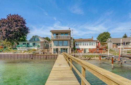 St. Clair House | Spacious Riverfront Home with Dock in St Clair!