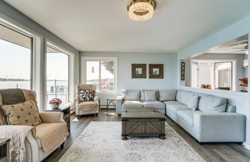 St. Clair House | Spacious Riverfront Home with Dock in St Clair!