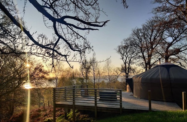 Charming Yurt in Kelburn Estate near Largs