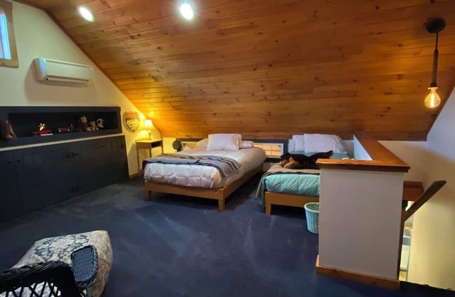 A Barn Retreat, with a little rustic.