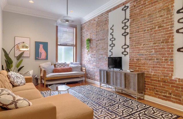 Downtown Retro Penthouse Apartment w/ Private Gated Parking