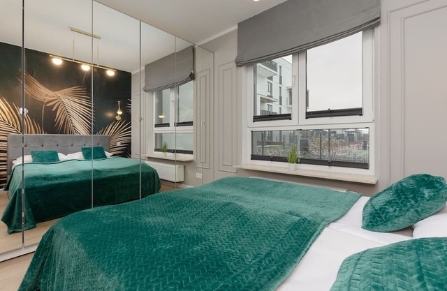 Coopera 7F | Apartment with Two Bedrooms and a Garden | Parking | Warsaw