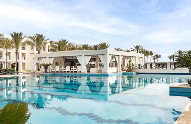 Spacious Ground Floor Room w/Pool Views - Near Almaza Bay Beach - w/Breakfast