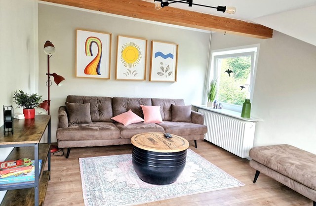 Stylish vacation apartment with spa park view & large terrace in Bad Wildbad