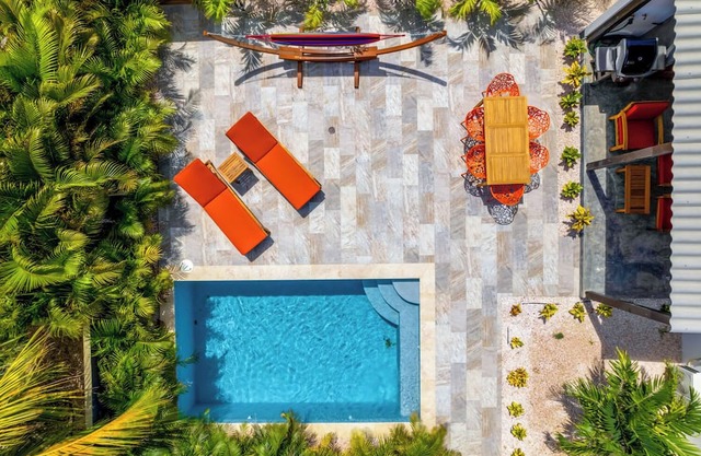 Four Villas private Magnesium Pool,Grill,Dive Rinse Tank,Garden,3min To Beach N4