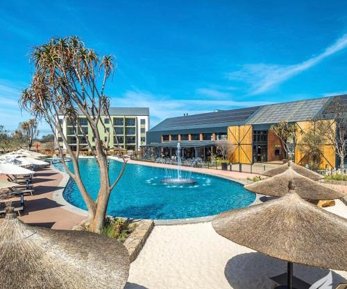 Pool facing luxury apartment