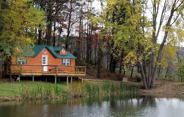 Sugar Grove Cabin | The Overlook Cabin-Hocking Hills-Pet Friendly