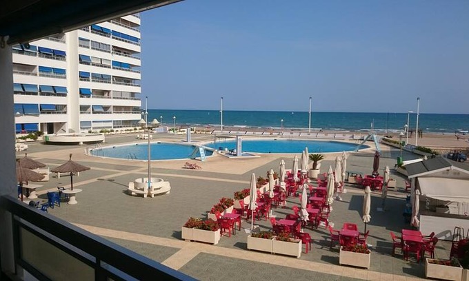 Cullera Apartment | Apart en urbanización de primera linea con piscina