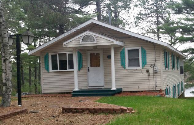 Waterboro House | Perch on Lake Sherburne Sleeps FOUR. Waterfront Lake House with Dock Makes a Great Home Base for Daily Excursions