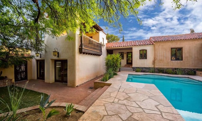 Sam Hughes House | Sam Hughes oasis with pool, close to U of A