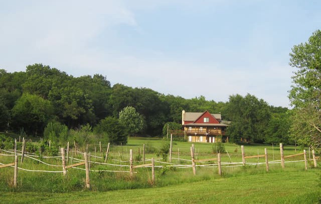 Lawrence House | Country Vineyard Retreat with deck
