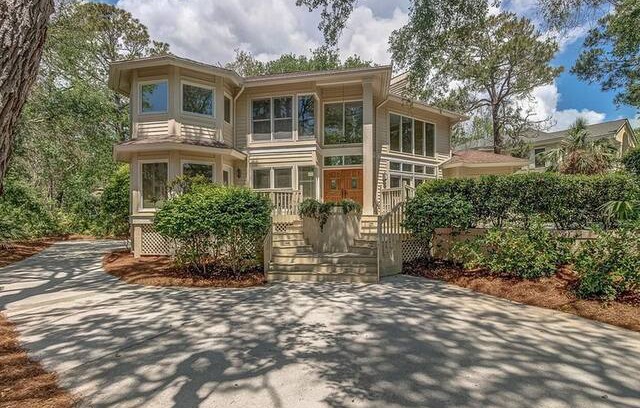 Palmetto Dunes House | 5 High Rigger - 4 Bedrooms, 4.5 baths, 2nd Row Ocean in Palmetto Dunes Home on Beach Path