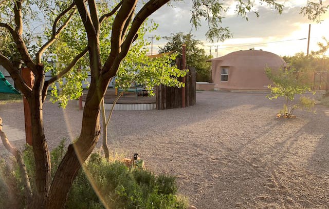 Truth or Consequences House | Off-The-Grid Dome & Private Hot Mineral Spring