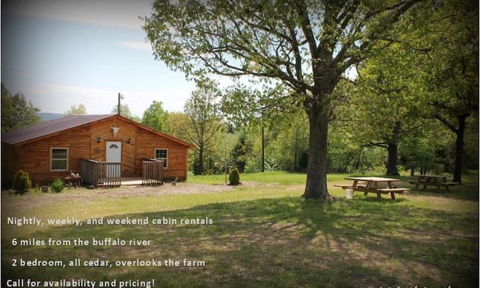 Marshall Cabin | Cedar cabin near Buffalo River