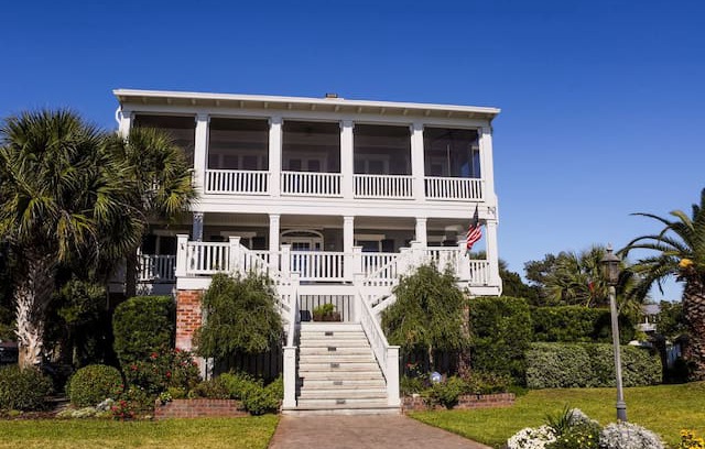 Edisto Island House | Big Kahuna: Ocean-view only 75 steps from beach