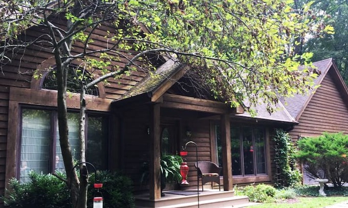 Logan Cabin | Foxglove Lodge Wooded and Secluded