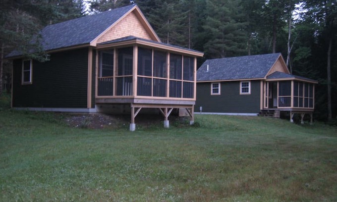 Cornville House | Barker Pond Farm Cabins; Pine