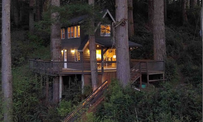 Lakeside Cabin | Cabin in the Tree’s on the Lake- Boat Access Only