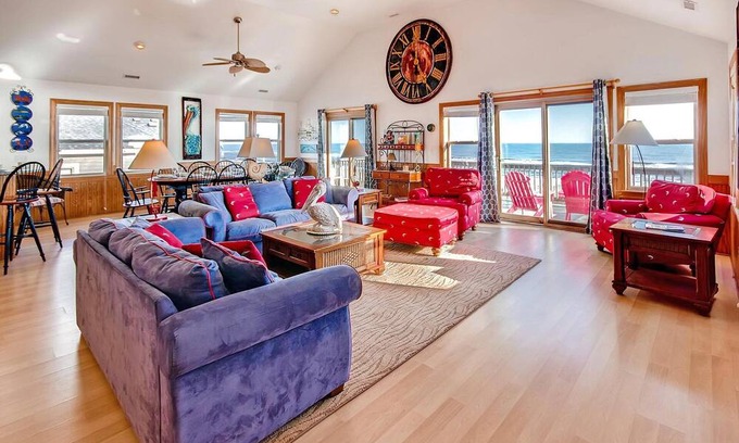 Hatteras House | On Special - Private pool, hot tub, oceanfront and dog friendly!