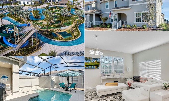 Kissimmee House | FREE Waterpark! NEW 5BR w/Private Pool- Storey Lake! (4984WA)
