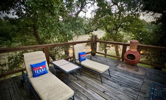 Fredericksburg House | The Lonestar: Pool + Private Deck + Firepit