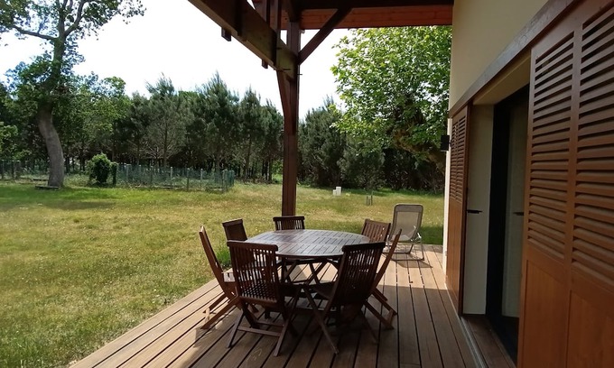 Saint-Paul-en-Born House | Maison au Calme Entre Océan, Forêt et lac