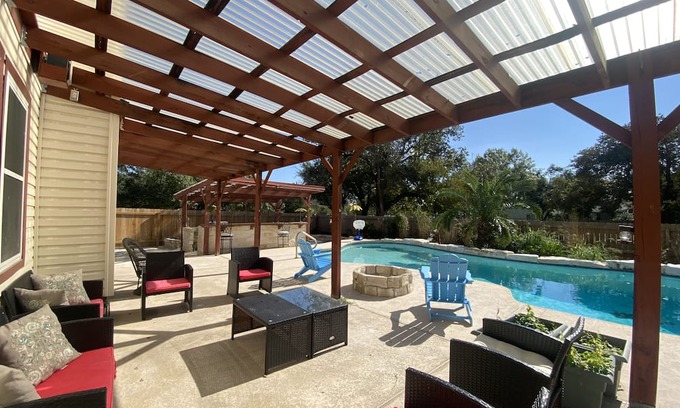 Anderson Mill House | Austin Oasis W/ Pool , Patio , Firepit