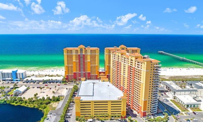 Panama City Beach Condo | Calypso TW 3 - 1705 Beach View/Sleeps 6/Hi Clean Standards/Beach Chairs/Wifi