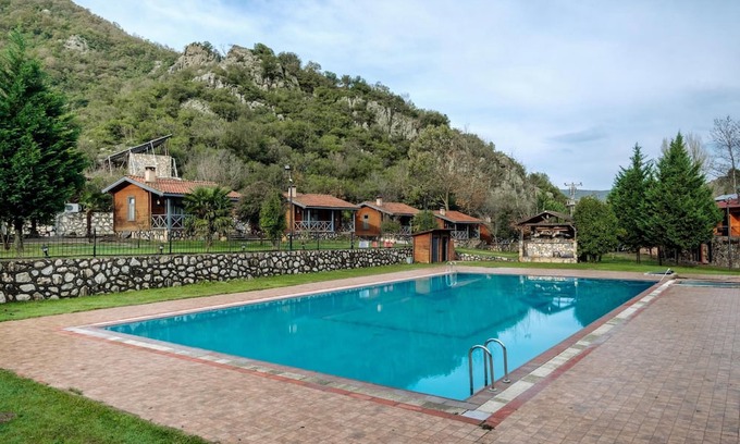 Altinova House | Serene Room w Balcony Pool and Garden in Nature
