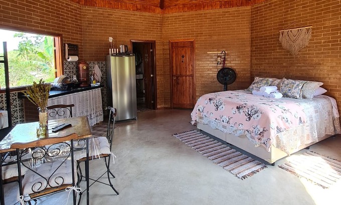 Divino de Sao Lourenco Cabin | Casa do Chapéu Cabana Estrela A 200 Metros das Cachoeiras