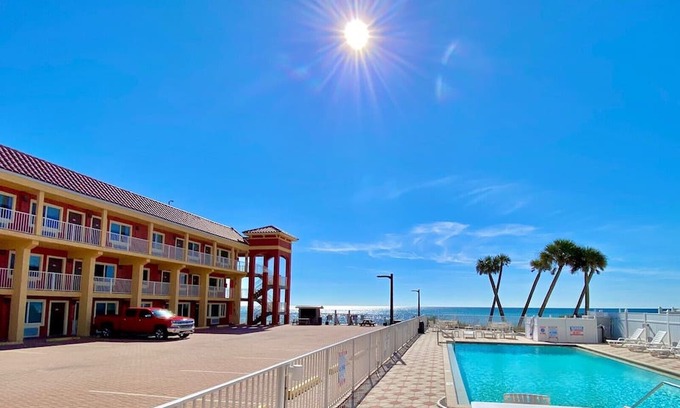 Panama City Beach House | Casa Blanca Resort Gulf Front Studio Loft Sleeps 5
