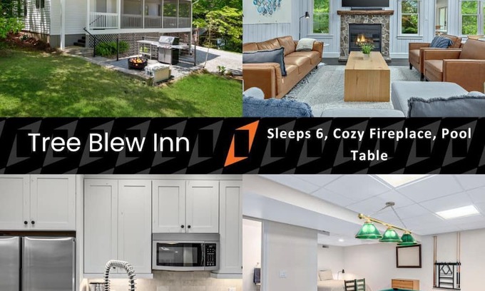 Saluda House | Tree Blew Inn: free daily activities, cozy rooms.