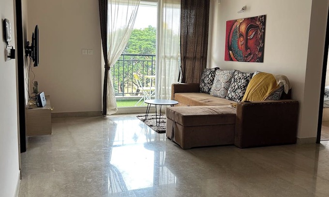 Nagavara Apartment | Silvermist Retreat. Charming 2-bedroom apartment in Bengaluru