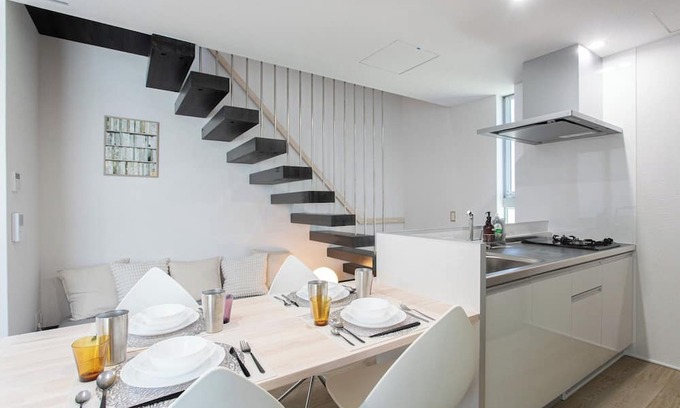 Minamiaso House | 3 parking spaces Maximum 7 people Stylish priv/Aso-gun Kumamoto