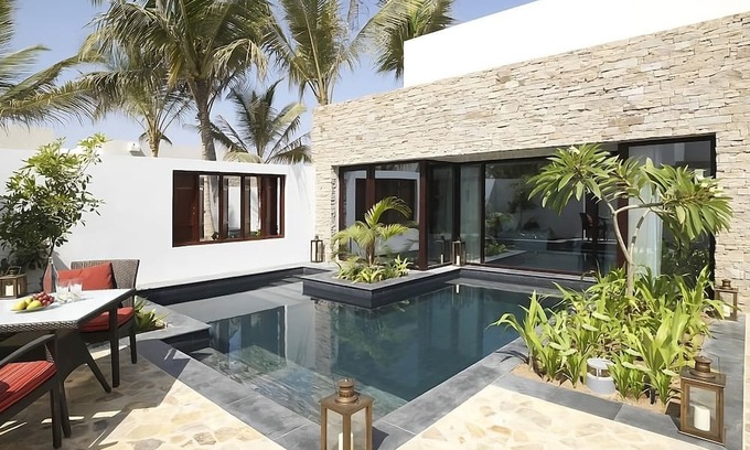 Salalah Hotel | Luxurious 1BR Villa! 4 Units w/Plunge Pools! Beachfront, Spa and Free Parking!