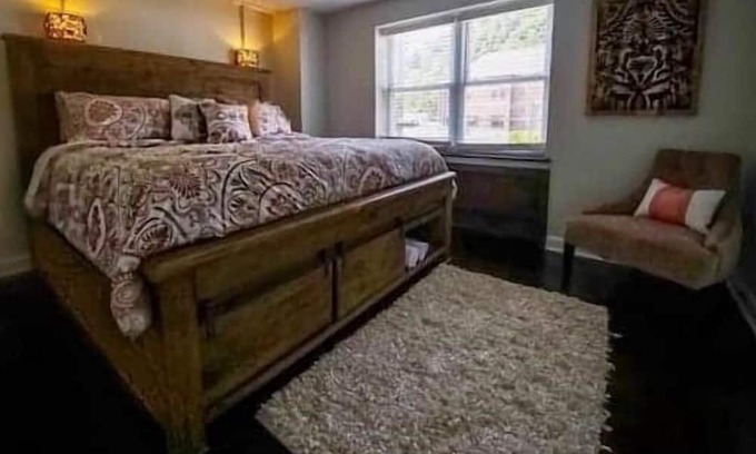 Fourmile Apartment | Escape To Elegance: Pineville's Premier STR in Historic Gem