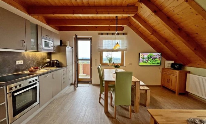 Freiamt Apartment | Apartment 'Ferienwohnung Rosmarin' with Mountain View, Shared Pool and Wi-Fi