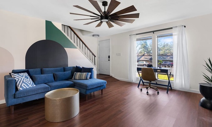 Highland Hills House | 2 Mirrored Units- Fire pits and grill, walk to Starbucks, HEB, restaurants