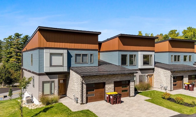 Lake George House | Beautiful dog-friendly home with balcony and gas fireplace - near beach