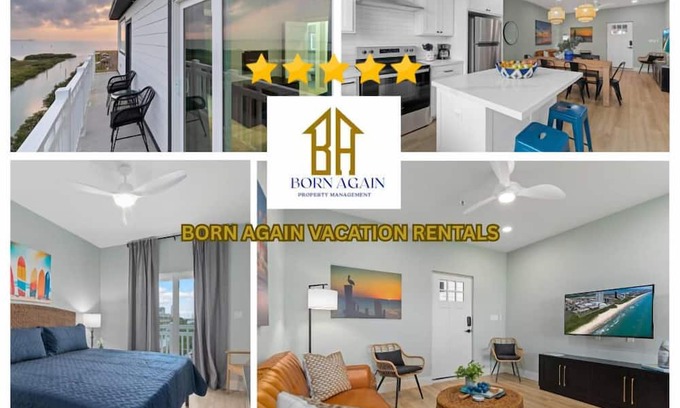 South Padre Island Condo | New Luxury Mid Rise Condo with Amazing View 2 King Beds High End Water Front South Padre Island