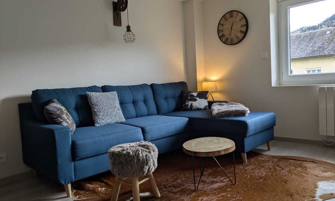 Murat-le-Quaire Apartment | Ground floor apartment with garden Oréade Sancy furnished tourism *