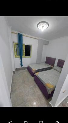 Al-Muntazah Apartment | Studio two bedrooms with private bathroom in sixth floor stairs in Mahrosa sedibeshrستوديو دور سادس سلم سيدي بشر المحروسة